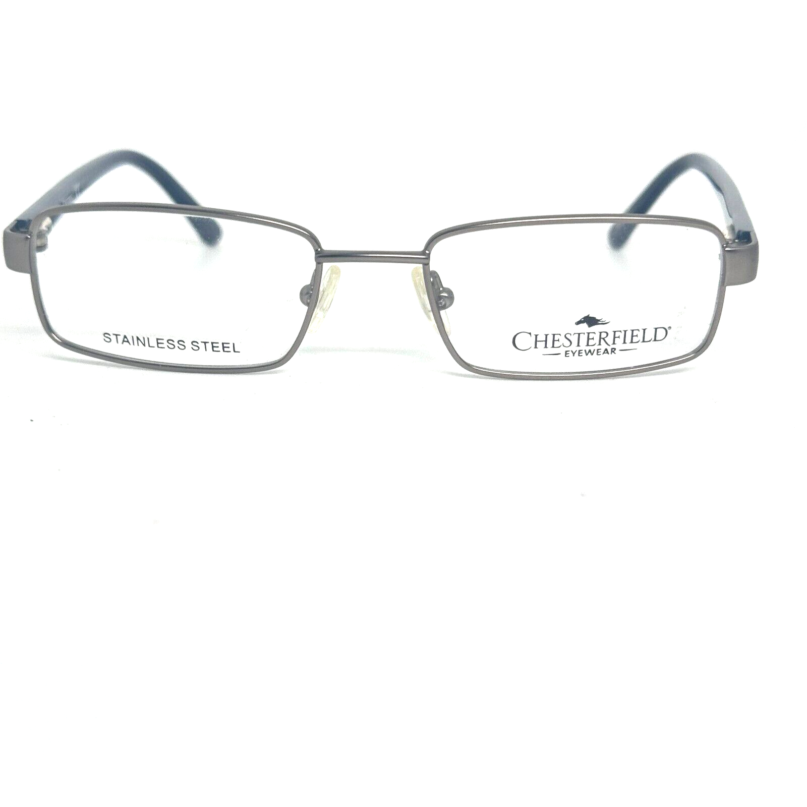 Chesterfield Ch460 1j1 Gunmetal Rectangular Mens Eyeglasses Frames H1220